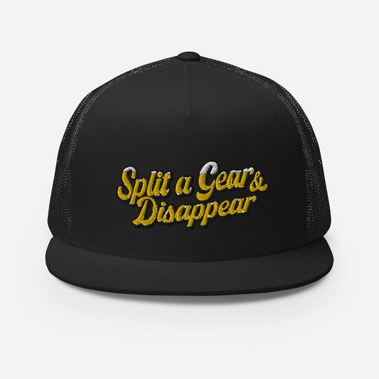 Split a gear and disapper - Trucker Cap