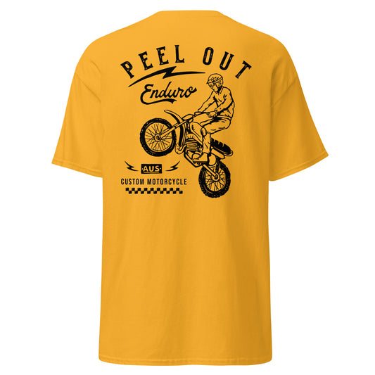 Peel Out Enduro Tee - Yellow