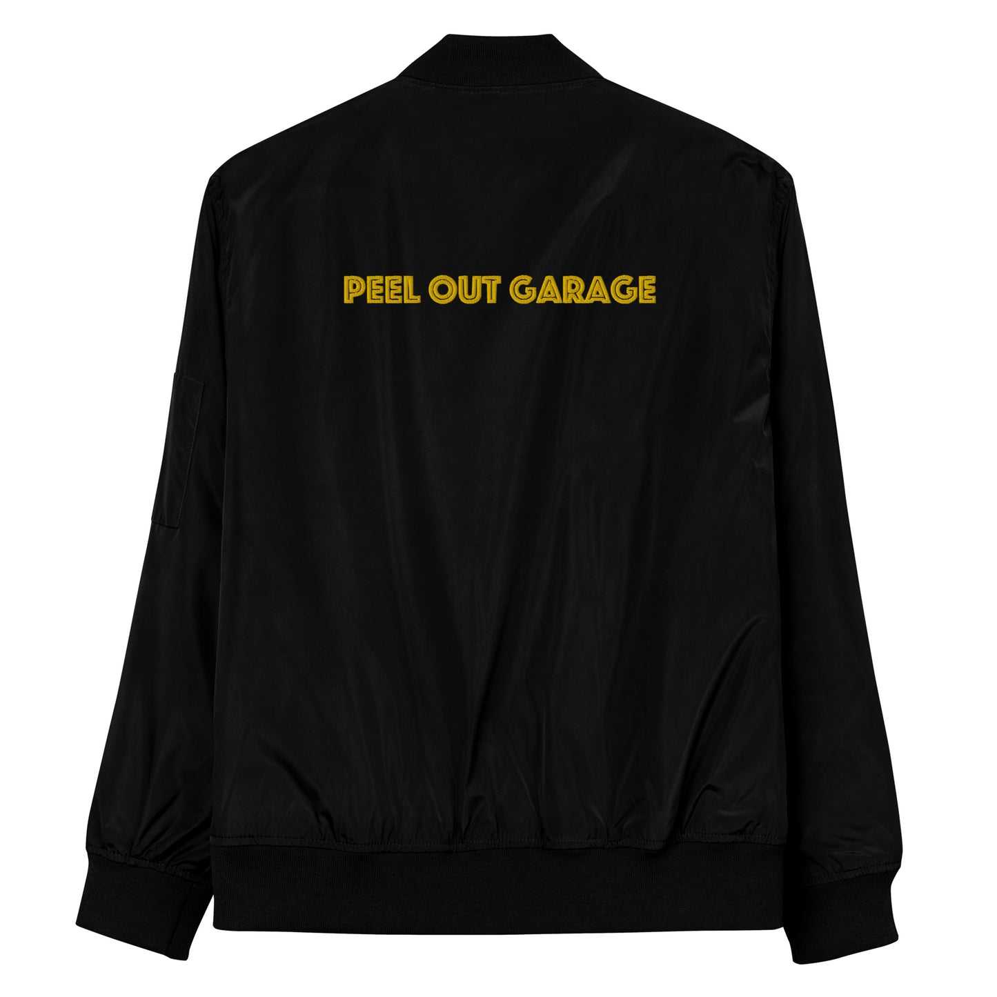 Peel Out Garage - Recycled Bomber Jacket